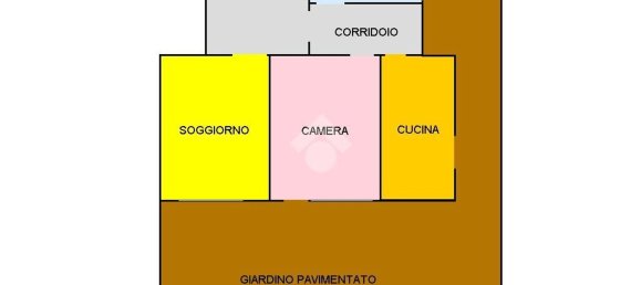 2-Zimmer Wohnung in Rome, Italy, Nr. 263225 49