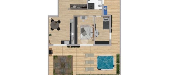 2-Zimmer Wohnung in Rome, Italy, Nr. 263225 48