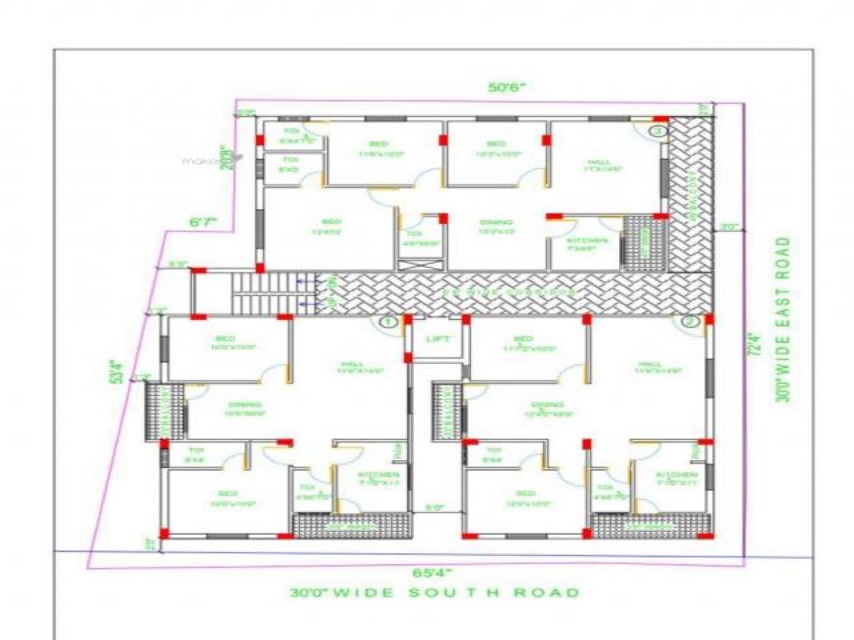 2 chambres Maison à Hyderabad, India No. 15415