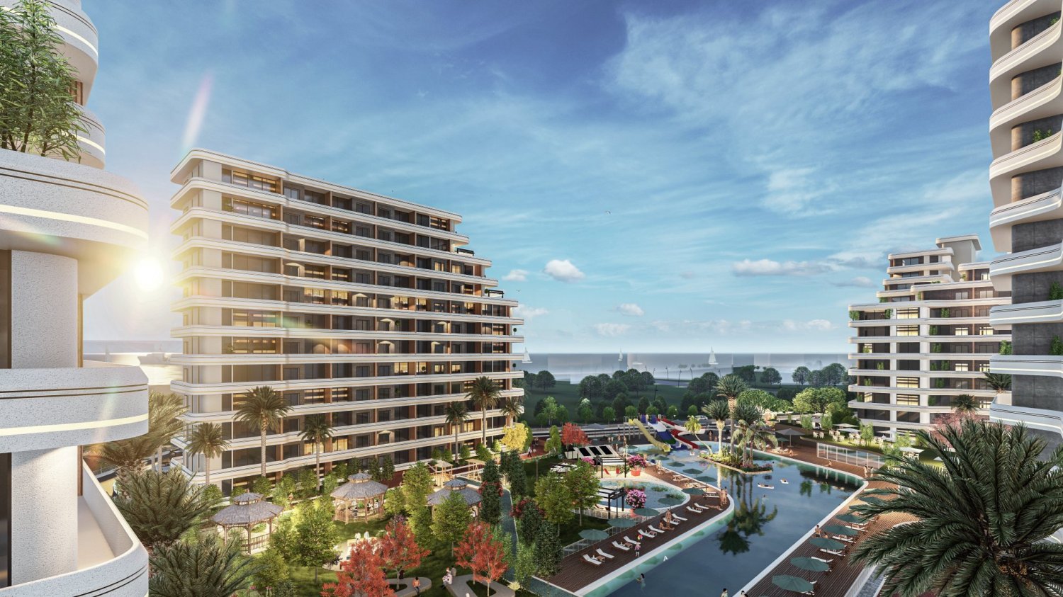 Wohnung 2+1 in Mersin, Turkey, Nr. 40698