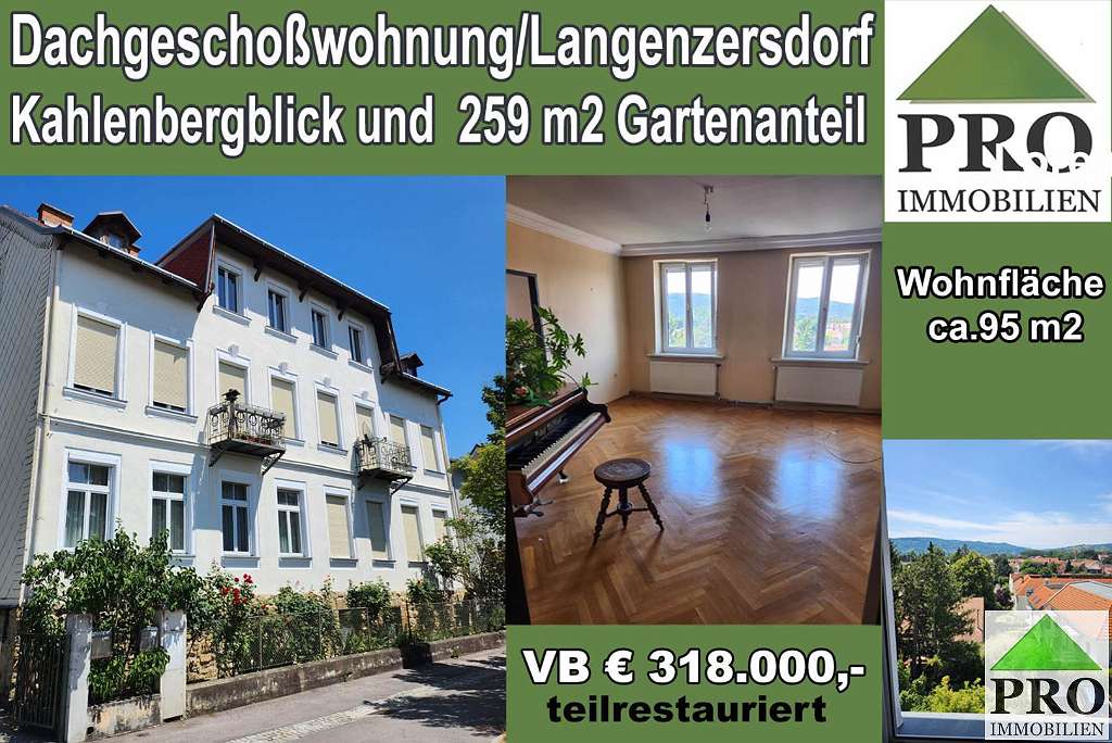 3 rooms Apartment in Langenzersdorf, Austria No. 104608
