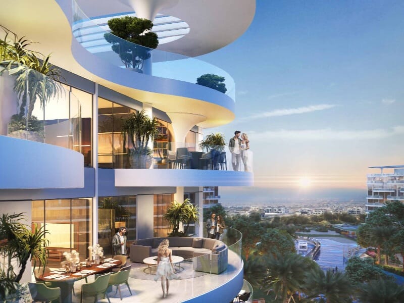 Apartamento de 1 dormitorio en Damac Lagoons, UAE No. 111441