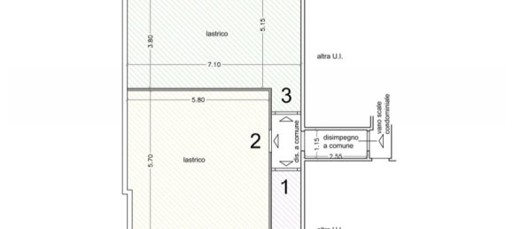 3-salle Appartement à Florence, Italy No. 89081 2