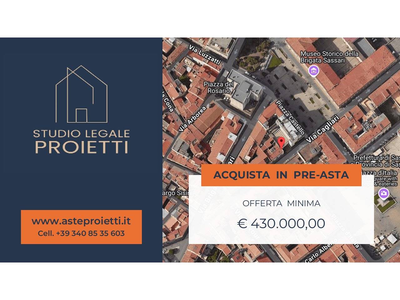 5 chambres Appartement à Sassari, Italy No. 303891