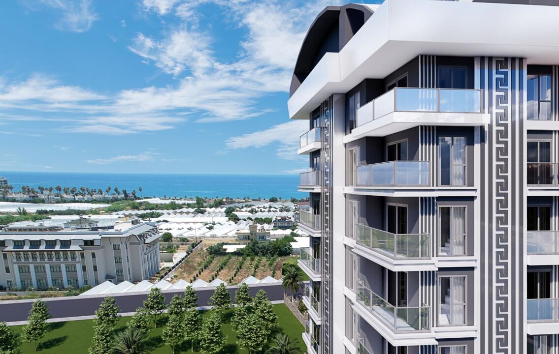 Wohnung 1+1 in Alanya, Turkey, Nr. 3798