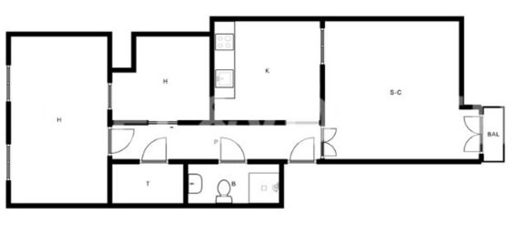 2 غرف نوم شقة في Braga, Portugal رقم 52350 2