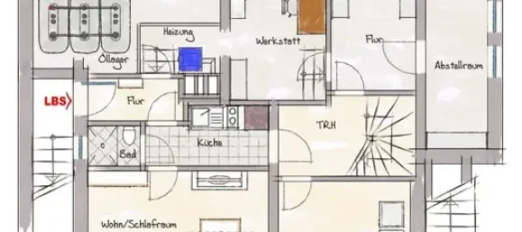 Таунхаус с 7 комнатами в Ильм, Германия № 90981 23