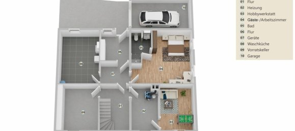 Casa de 4 dormitorios en Gifhorn, Germany No. 352533 8