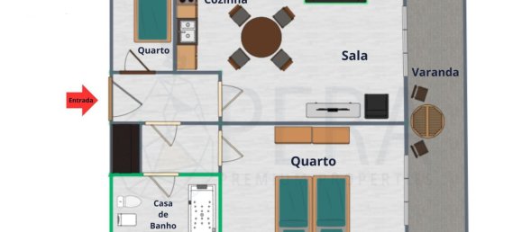 Apartamento de 1 dormitorio en Albufeira, Portugal No. 89684 18