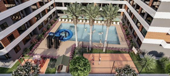 شقة 1+1 في Mersin, Turkey رقم 16153 3