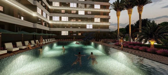 شقة 1+1 في Mersin, Turkey رقم 16153 7