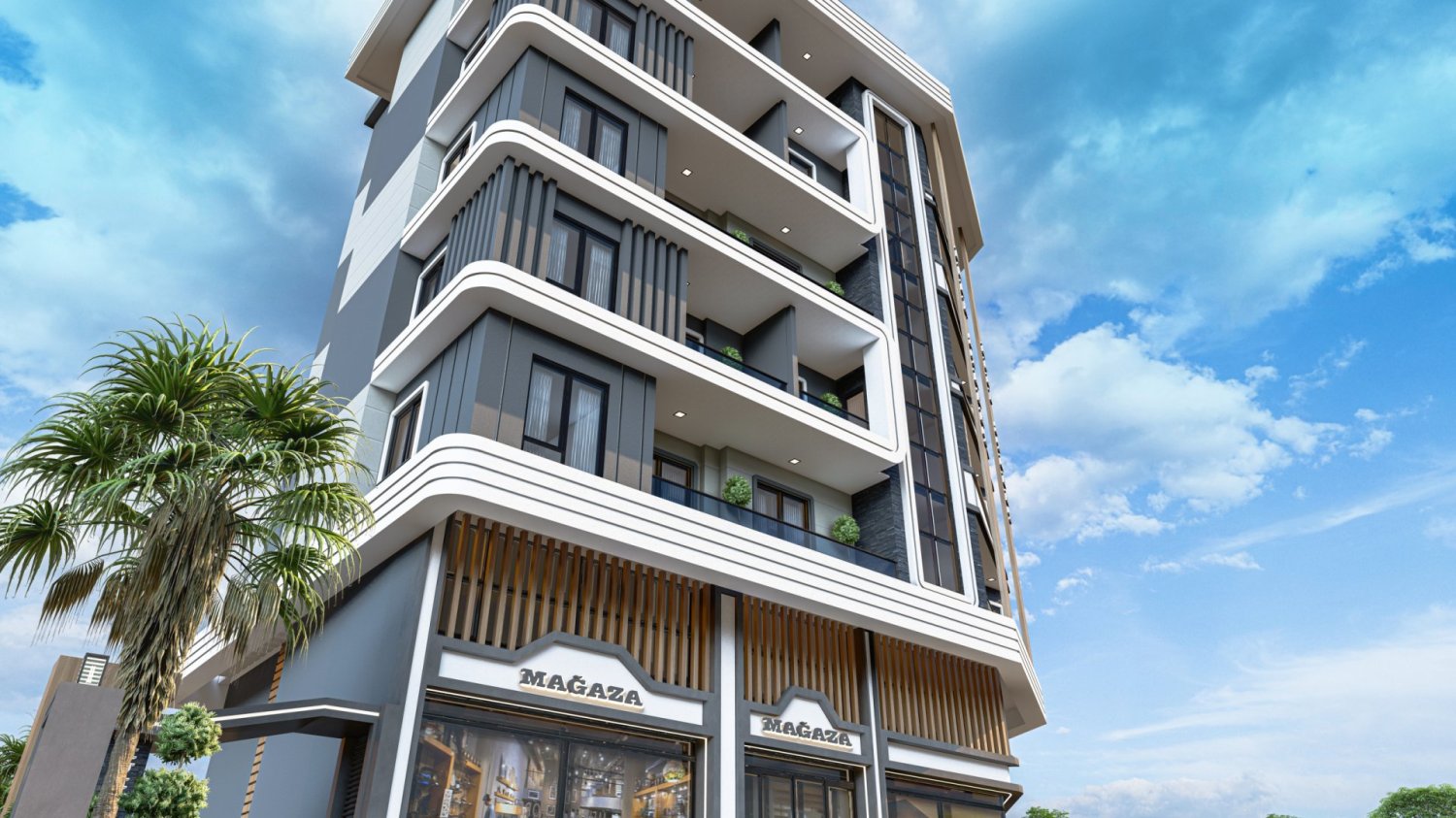 Apartment 1+1 in Alanya, Turkey No. 41743