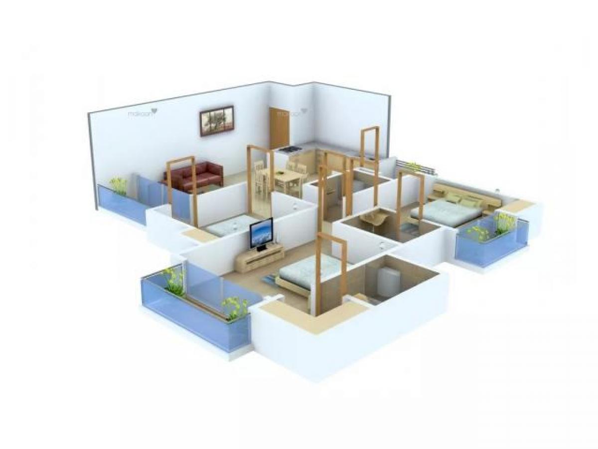 3 bedrooms House in Noida, India No. 67773