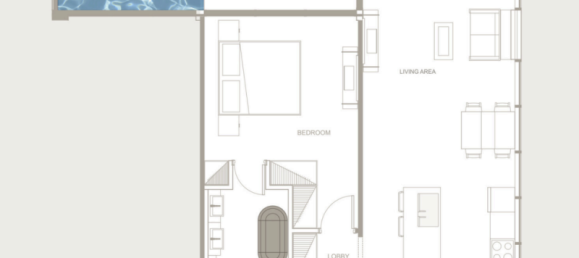 Квартира с 1 спальней в Дубай, ОАЭ № 121468 6