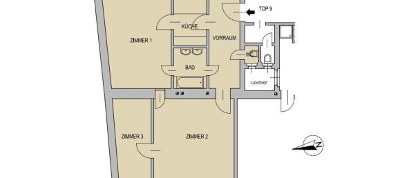 3 rooms Apartment in Josefstadt, Austria No. 222074 16