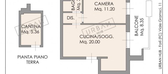 2-salle Appartement à Forlì, Italy No. 125989 15