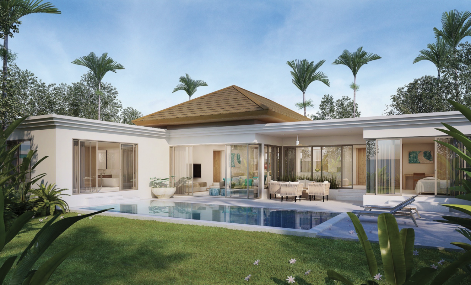 4 chambres house à vendre à Phuket, Southern Thailand, Thailand № 79065
