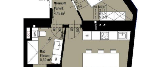 2 rooms Apartment in Alsergrund, Austria No. 215267 9