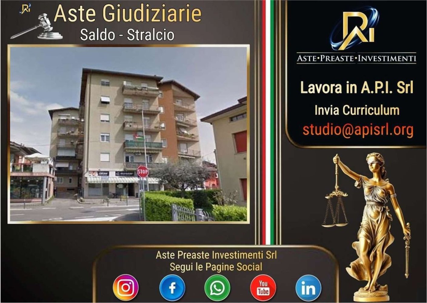 3غرفة شقة في Osio Sotto, Italy رقم 8157