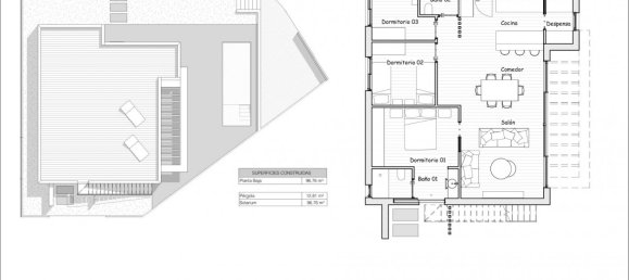 Villa T3 em San Miguel de Salinas, Spain N.º 7173 11