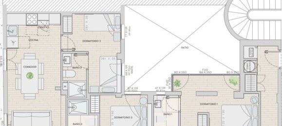 3 bedrooms Apartment in Madrid, Spain No. 113242 10