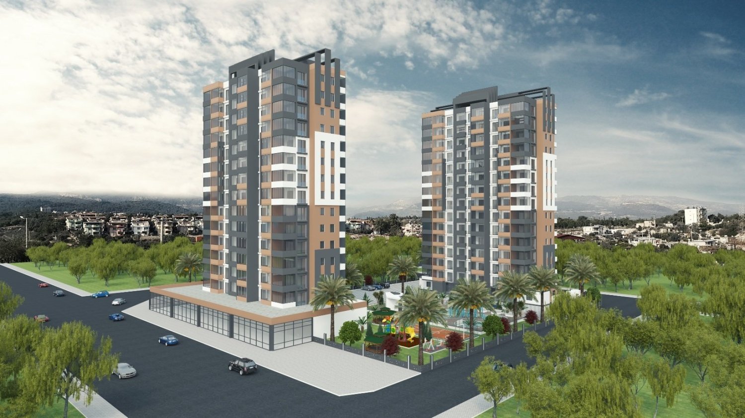 Apartment 2+1 in Mersin, Turkey No. 30758