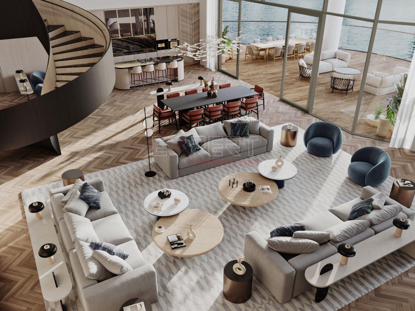 4 chambres Appartement à JUMEIRAH LIVING BUSINESS BAY, Business Bay, UAE No. 60065