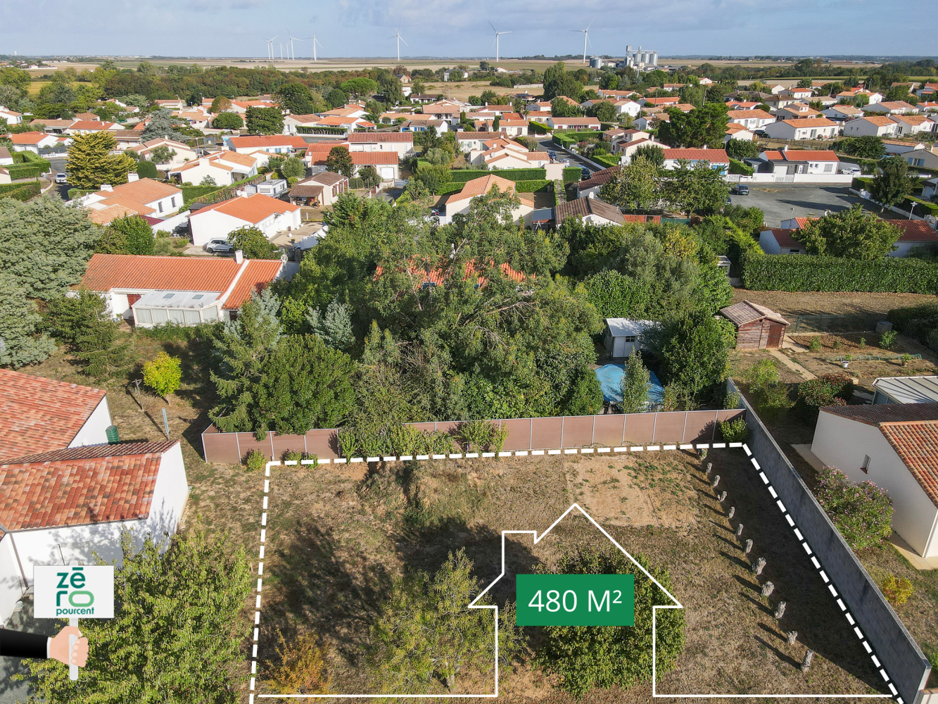 Terreno em Angles, France 480 m² N.º 316636