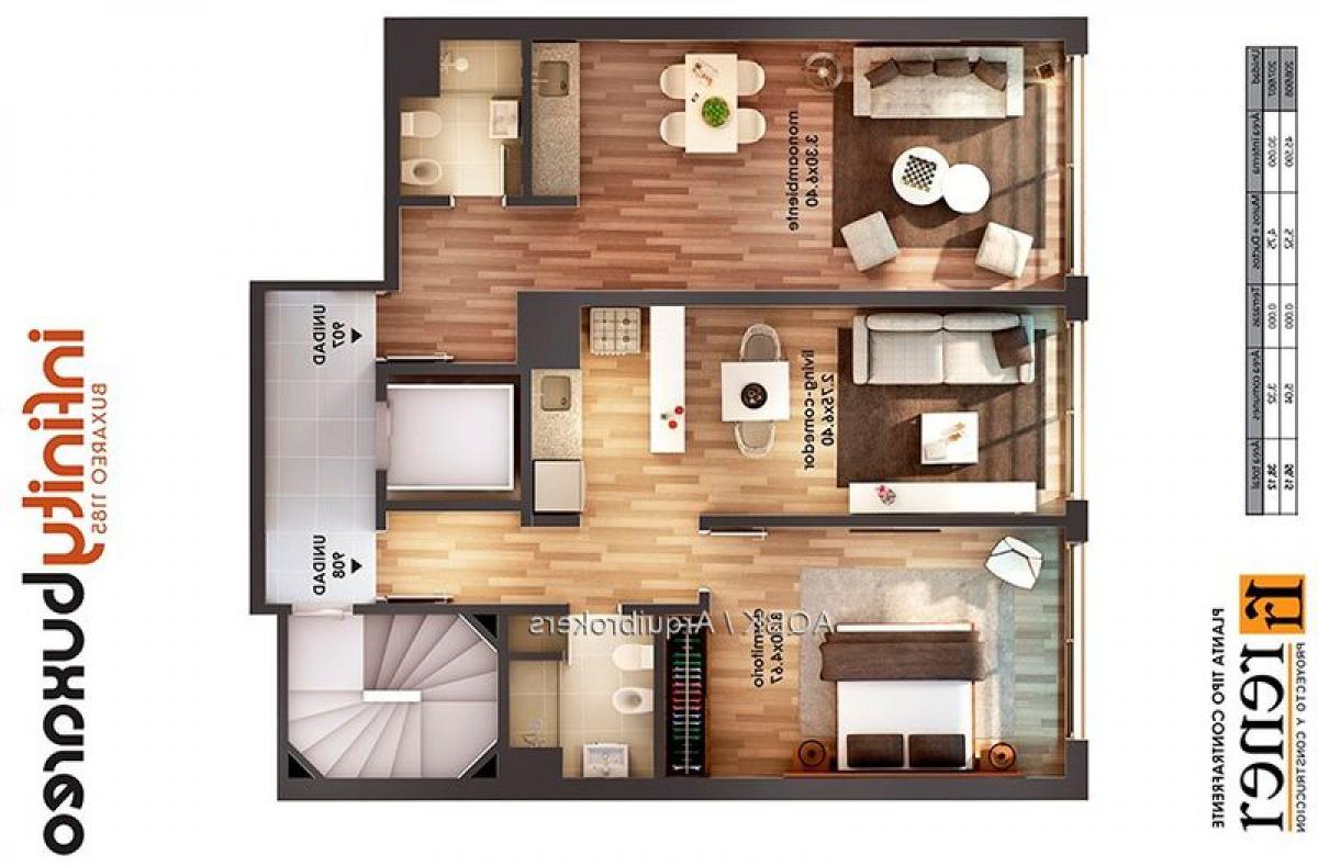 Studio in Montevideo, Uruguay No. 9294