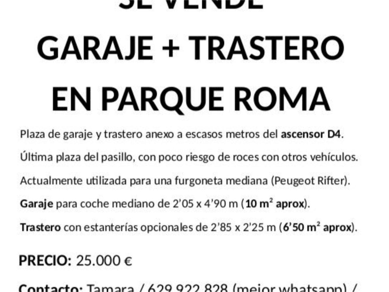 10m² Garage in Zaragoza, Spain No. 162241