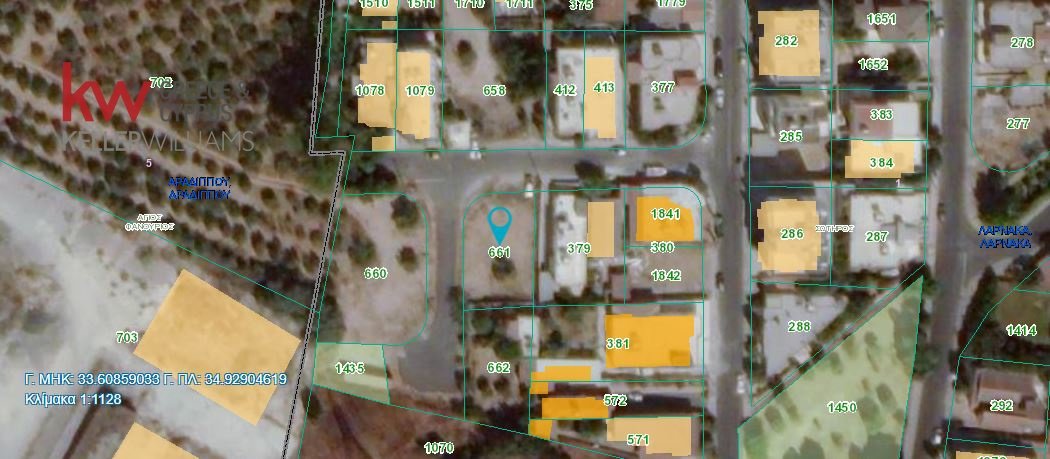  قطعة أرض في Larnaca, Cyprus 515متر مربع رقم 26822