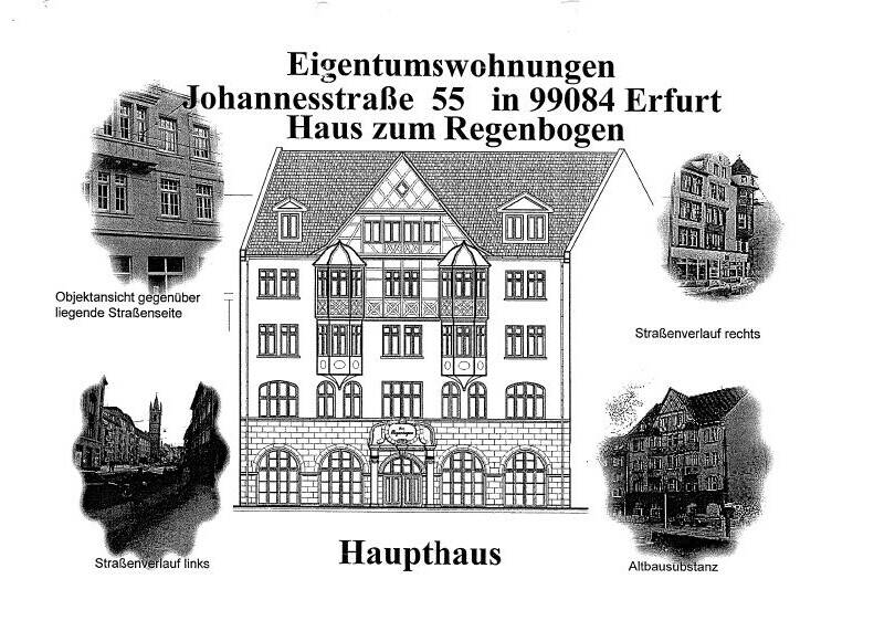 4 rooms Apartment in Erfurt, Germany No. 370612