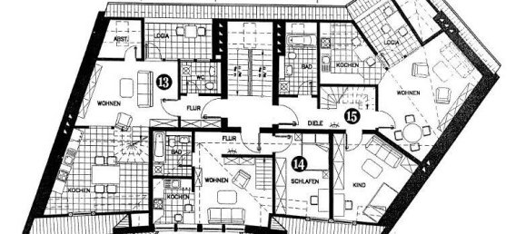 4 rooms Apartment in Erfurt, Germany No. 370612 2