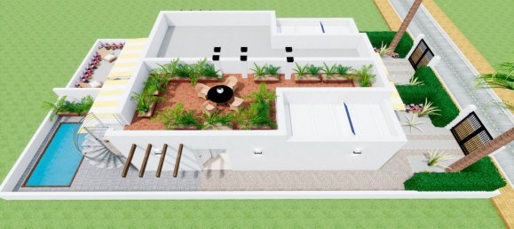 2 bedrooms Villa in Los Alcazares, Spain No. 7090 18