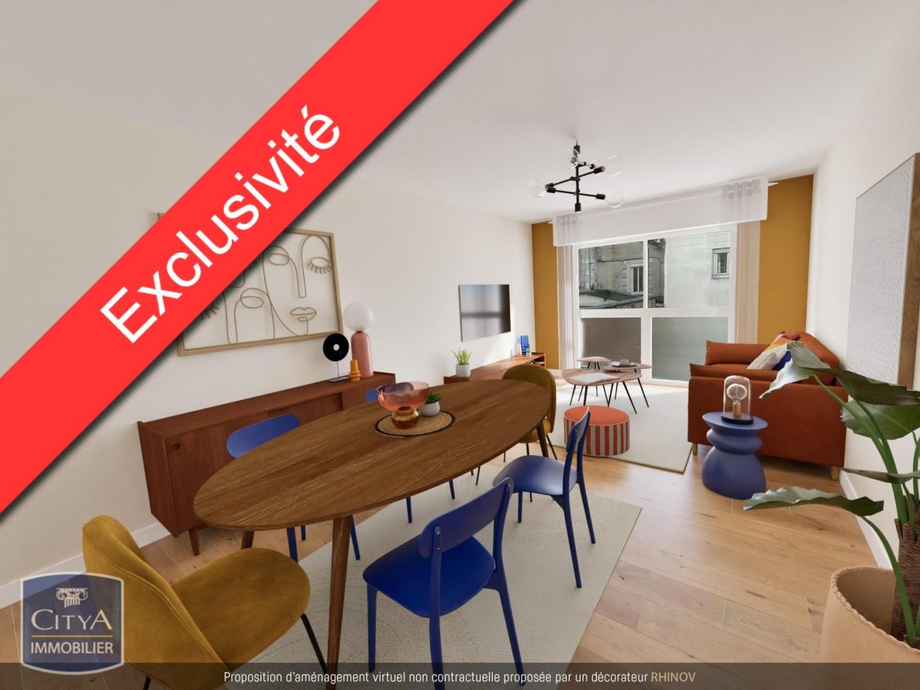 2-salle Appartement à Périgueux, France No. 95710