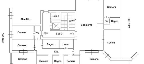 6 rooms Apartment in Assago, Italy No. 151766 13