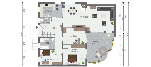 Bungalow de 6 divisões em Elbe-Elster, Germany N.º 62879 18