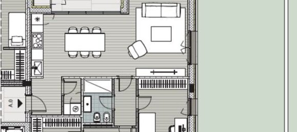 Квартира с 3 комнатами в Ро, Италия № 226168 2