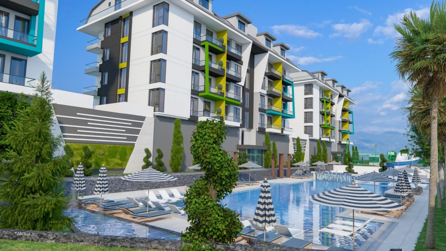 Apartment 2+1 in Antalya, Turkey No. 8106