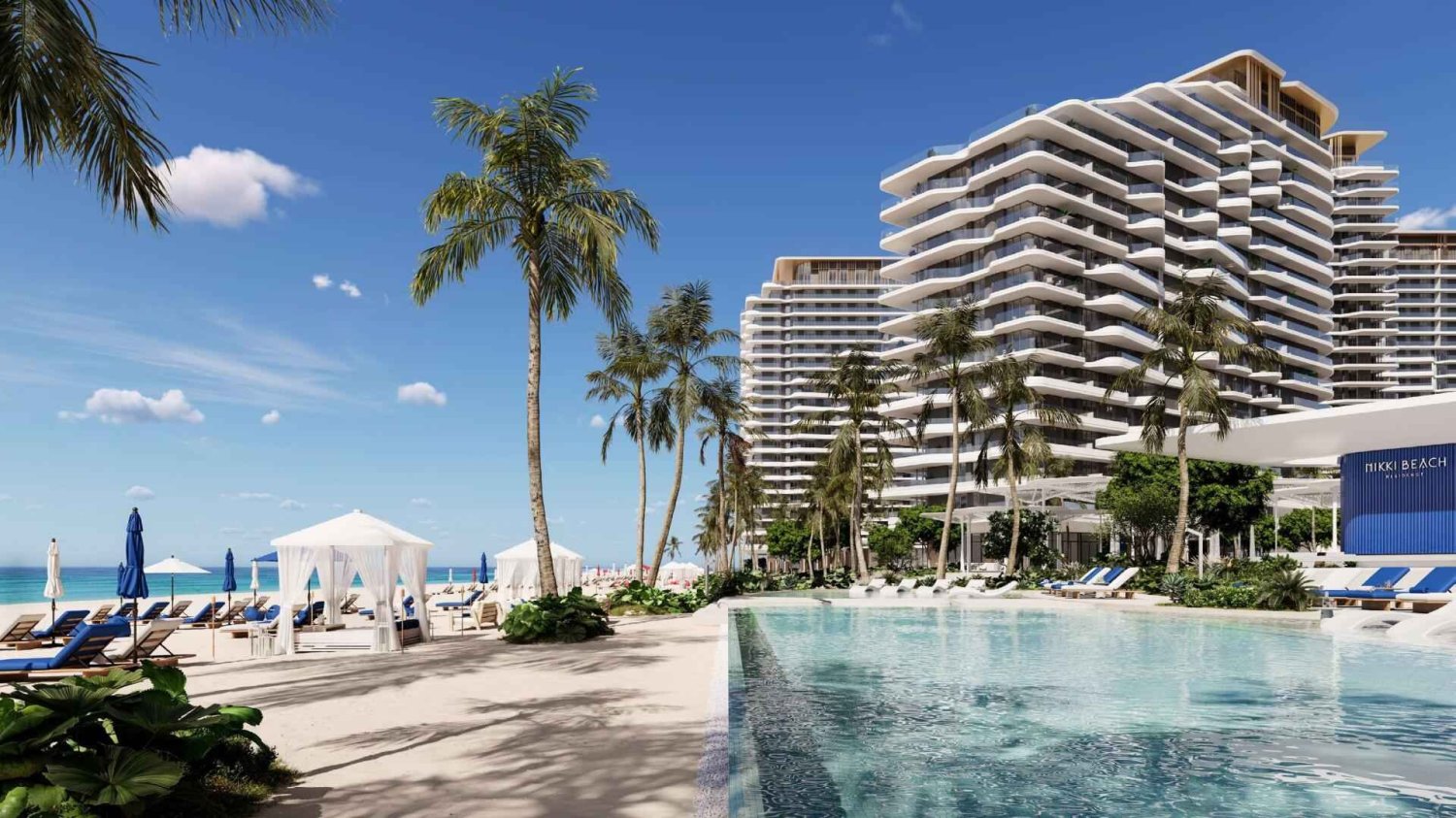 Nikki Beach Residences von Aldar Properties in Al Marjan Island, UAE ...