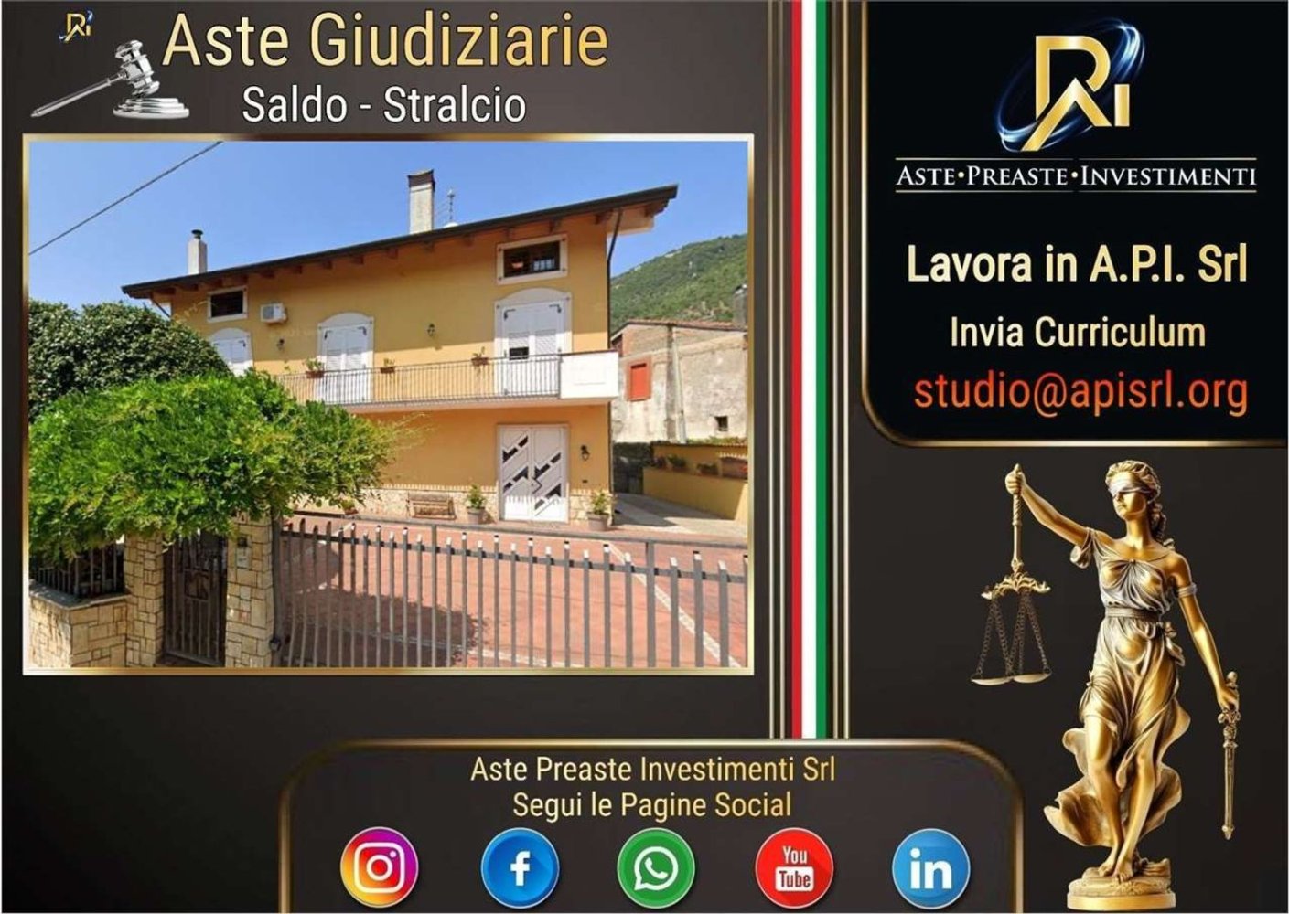 4 rooms Apartment in Serino, Italy No. 276058