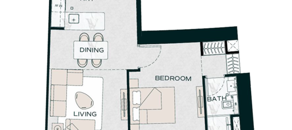 Studio à Business Bay, UAE No. 121586 8