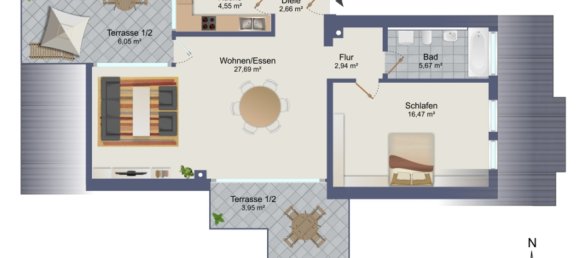 1 chambre Appartement à Munich, Germany No. 270992 6