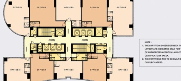 Bureau à Jumeirah Lake Towers, UAE No. 2302 10