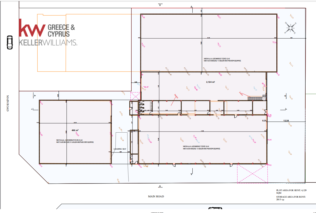 2815 m² almacén en alquiler en Larnaca, Larnaka, Cyprus № 26946