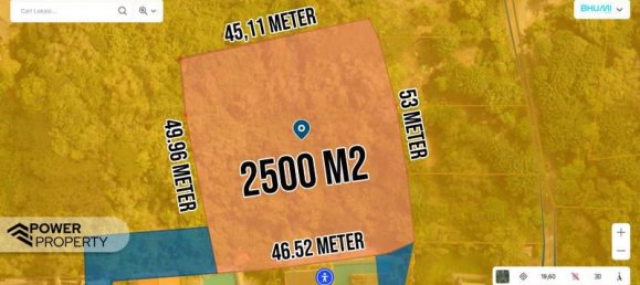 Земельный участок 2500м² в Jimbaran, Индонезия № 4580 7