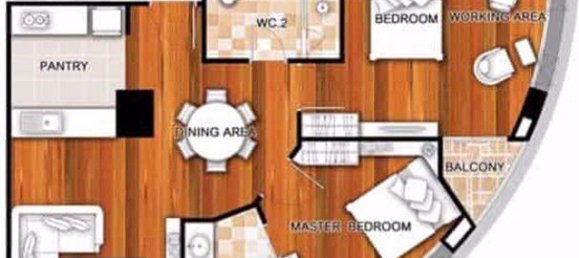 2 bedrooms Condo in Bang Kapi, Thailand No. 9941 8