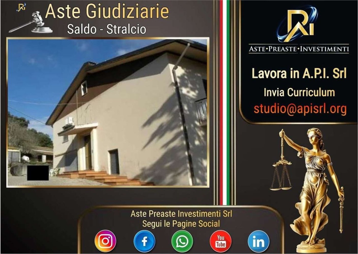 5 rooms Apartment in Contursi Terme, Italy No. 225268