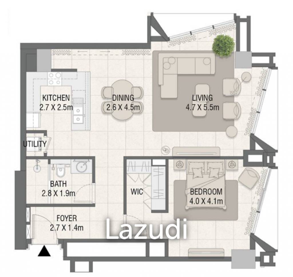 1 bedroom Apartment in Dubai, UAE No. 18030