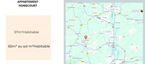 Apartamento T2 em Homecourt, France N.º 312370 7